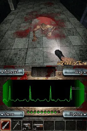 Dementium - The Ward (Europe) (En,Fr,De,Es,It) screen shot game playing